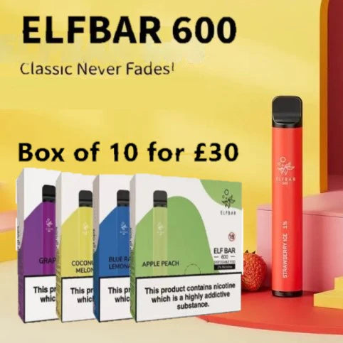 Elf Bar 600 Puff (x10)