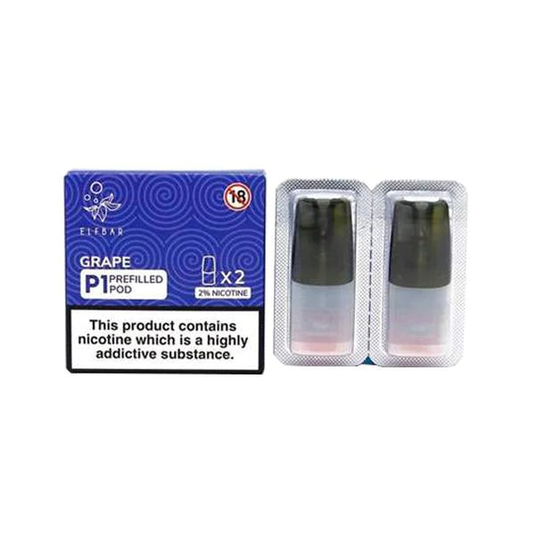 Elf Bar P1 Prefilled pods For ELF MATE (10)